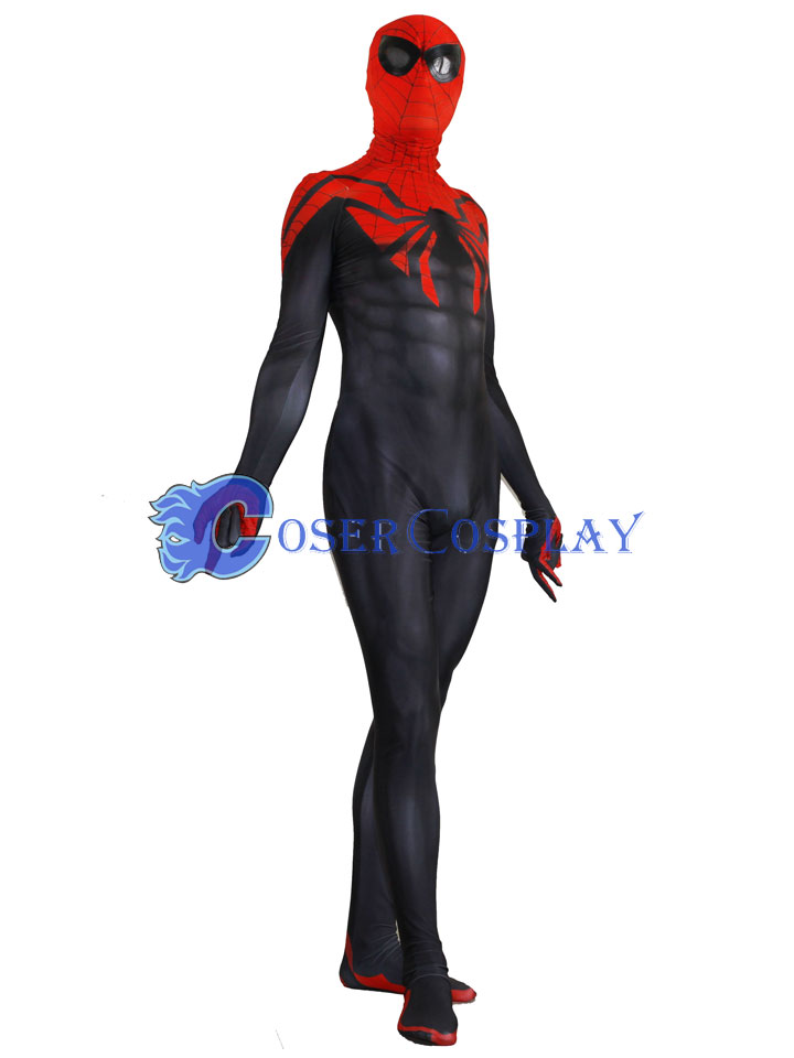 2018 Superior Spider Man Zentai Cosplay Costume